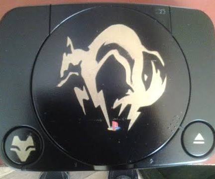 Mod-Custom Case PS One Metal Gear Solid FOX