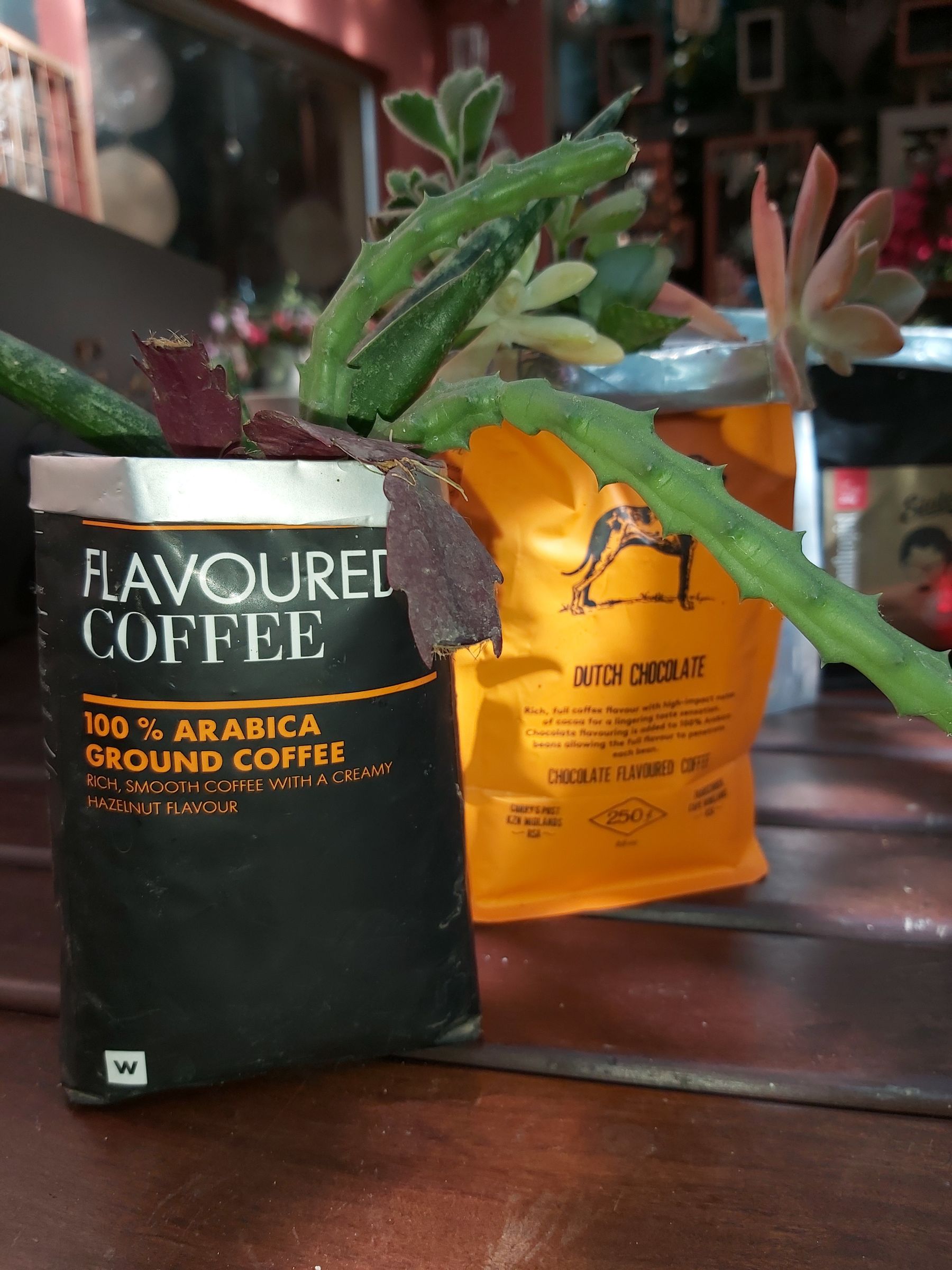 Recycle Coffee Bags Into.table Decor...gifts... Place Markers at