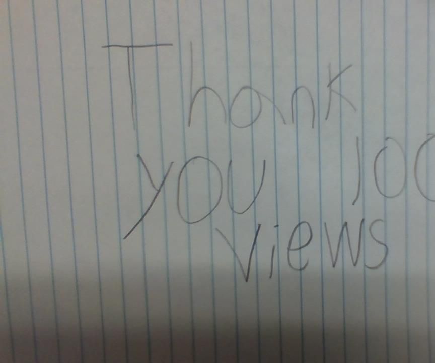 Celebrating 100 Views