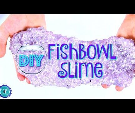 FISHBOWL SLIME - THE CRUNCHIEST SLIME! NO BORAX!