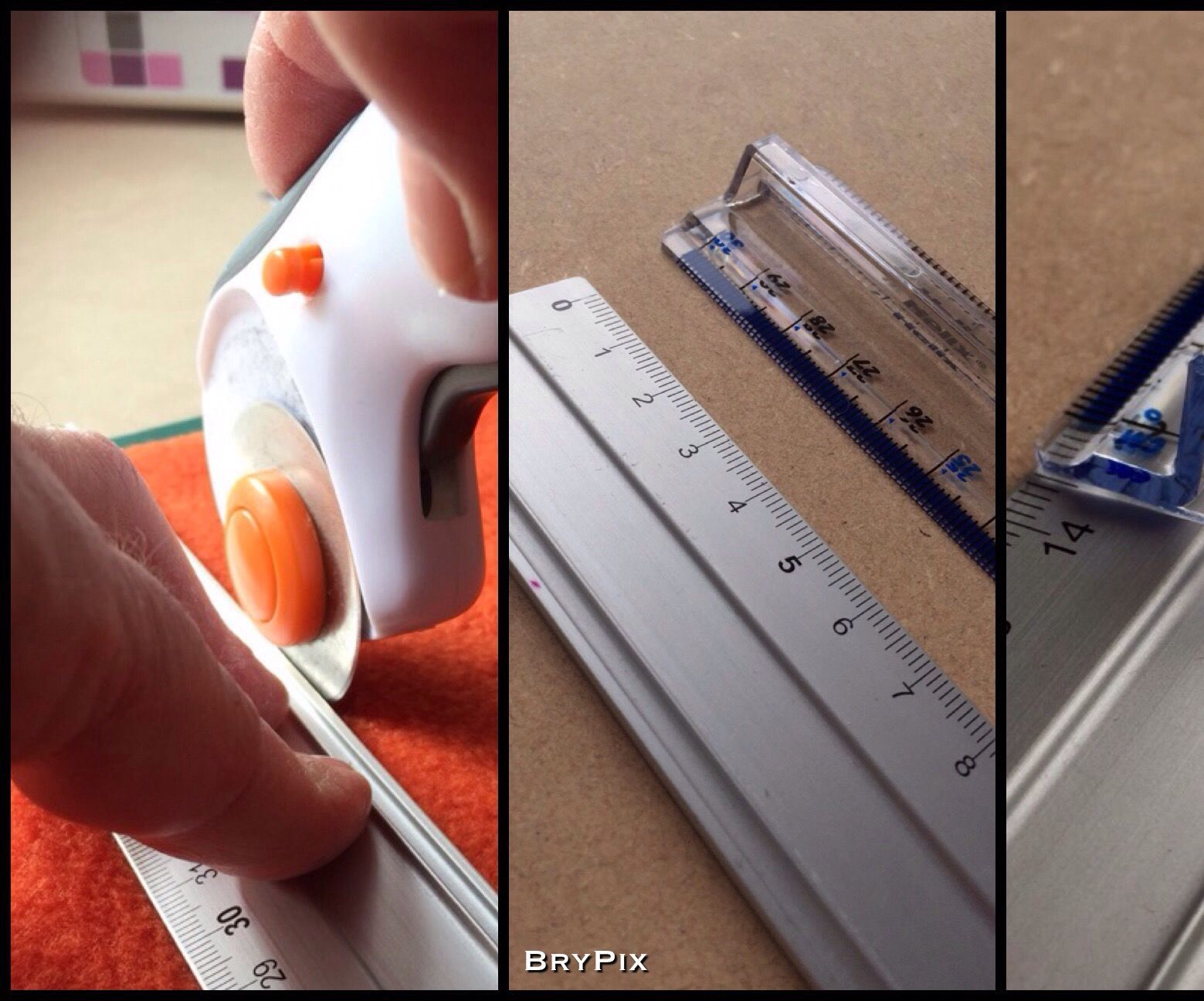 A Safer Rotary Cutter Edge Guide for Sewing