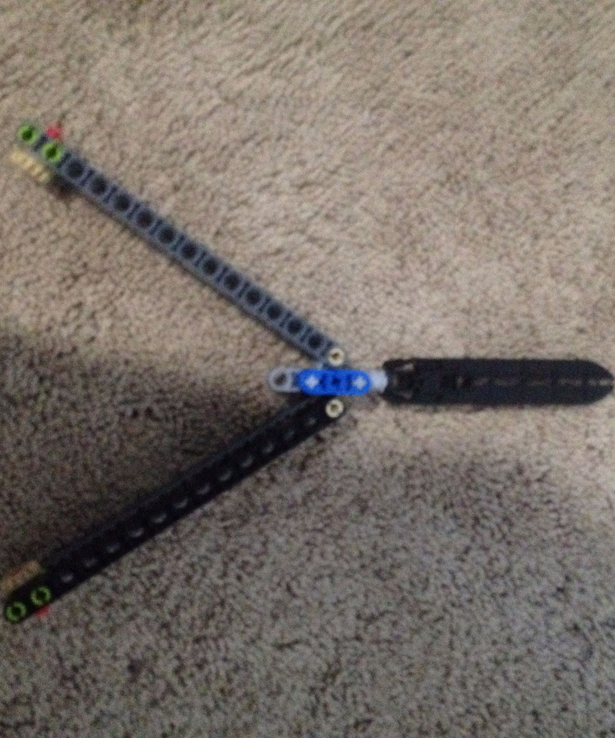 Lego Technic Butterfly Knife