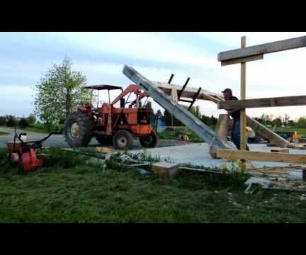 Raising a Large Timbered Bent...Alone