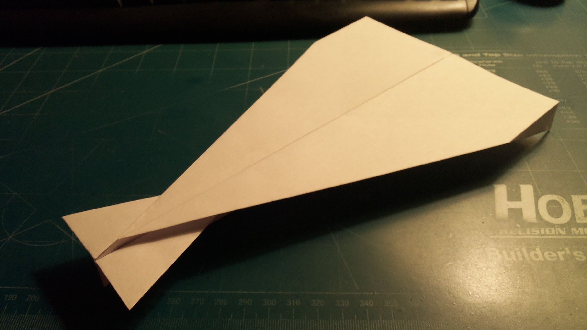 How to Make the Turbo Dagger Paper Airplane