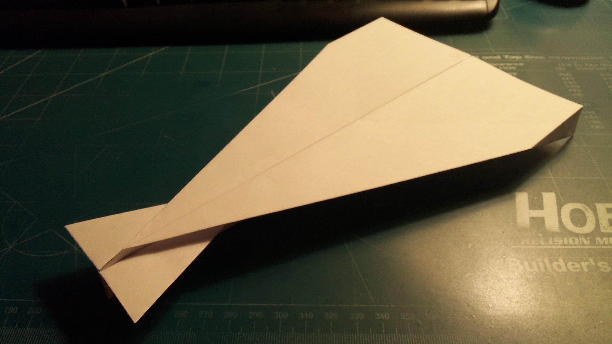 How to Make the Turbo Dagger Paper Airplane : 5 Steps - Instructables - How To Make A Dagger Paper Airplane