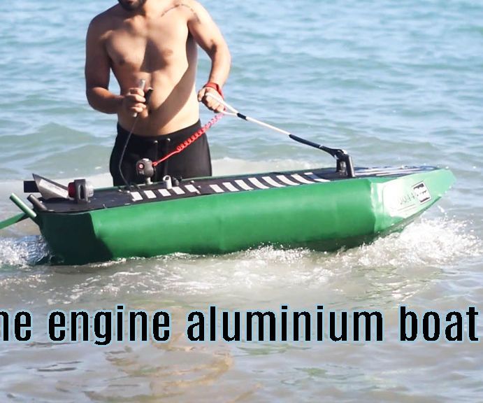 Gasoline Engine Aluminium Boat