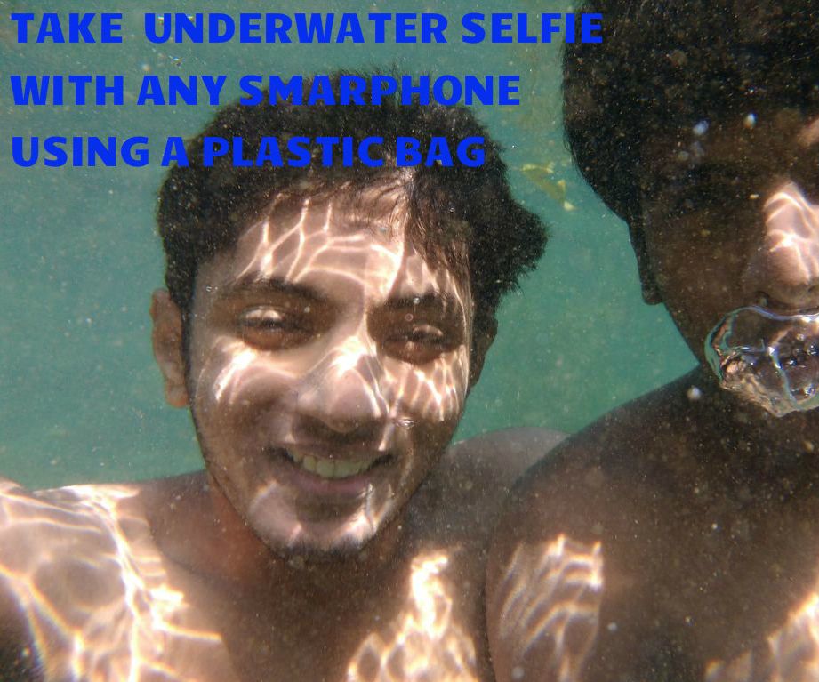 UNdeRwaTEr SeLfIE With AnY SmarTpHonE USiNg PLaStic COveR