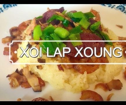 How to Make Sticky Rice With Chinese Sausage