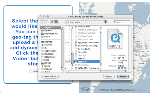 Using the Seero GPX Uploader: