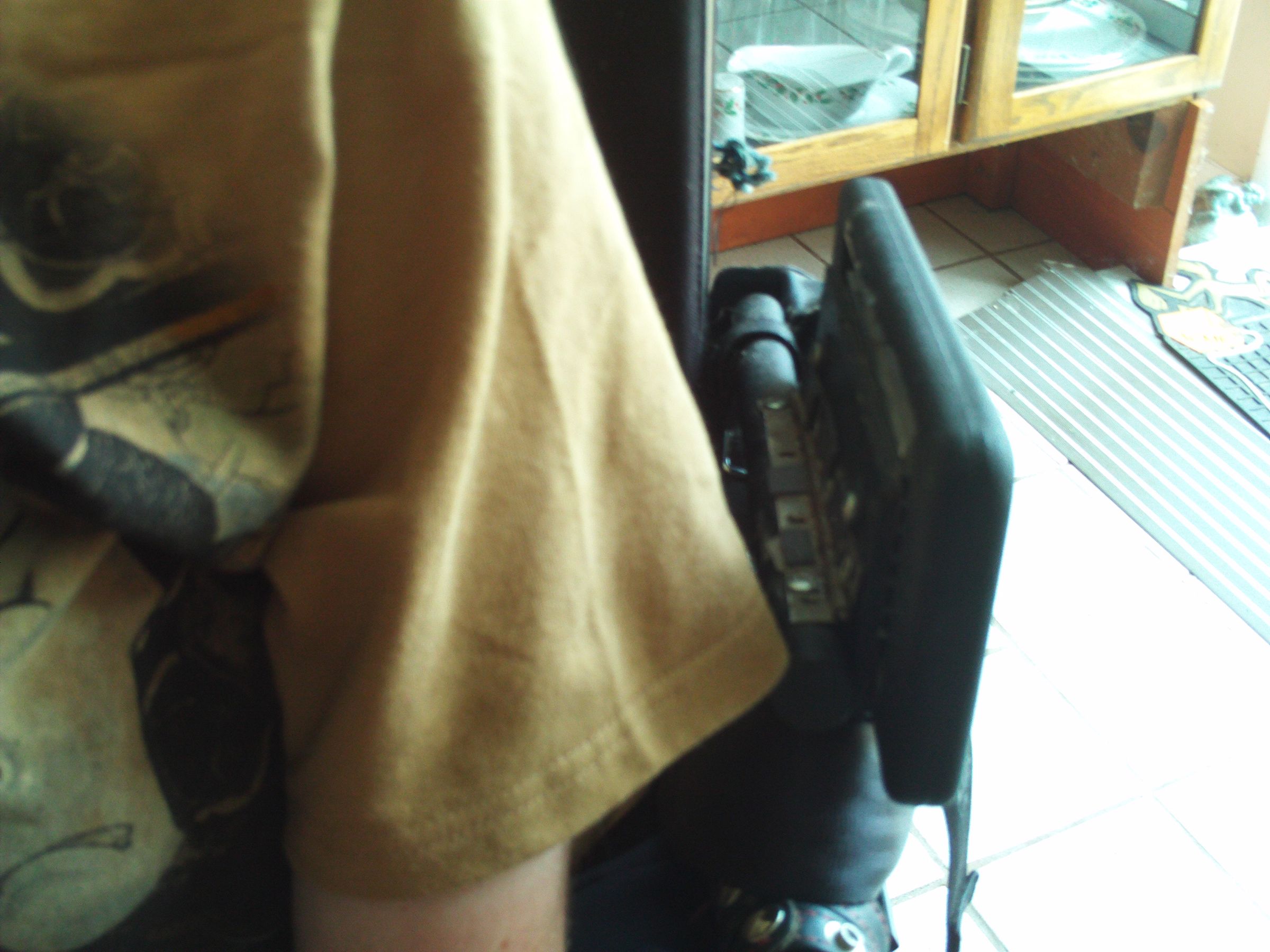 Wacky Wheelchair Flip-up Armrest