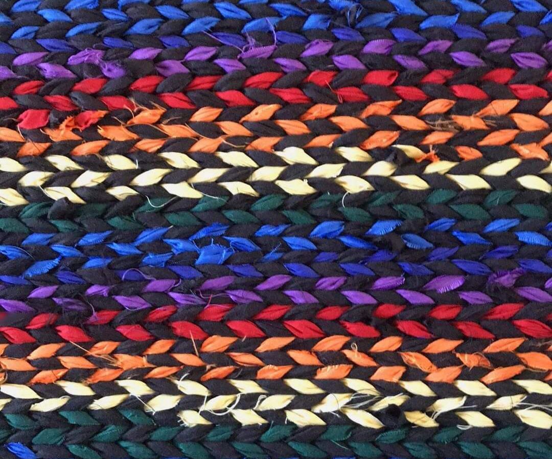 Twined Rainbow Rug