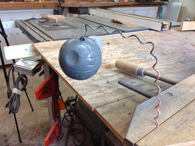 How to Make a Death Star Christmas Ornament