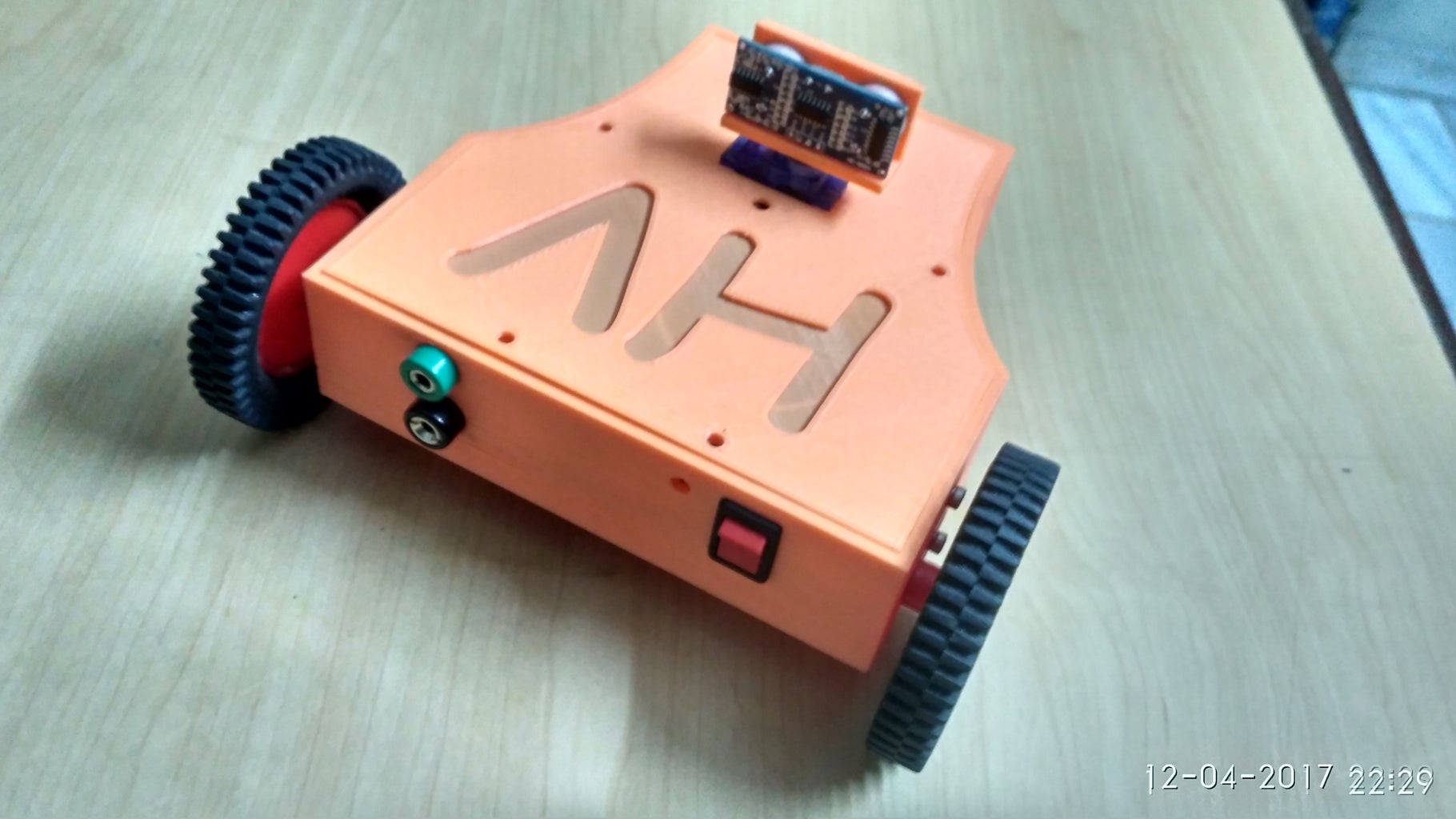 Fully 3D Printed Arduino Robot