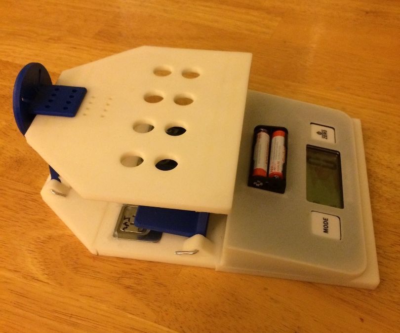 RC Aircraft Thrust Stand Version 2 - Hack of a Kitchen Scale for Only $10