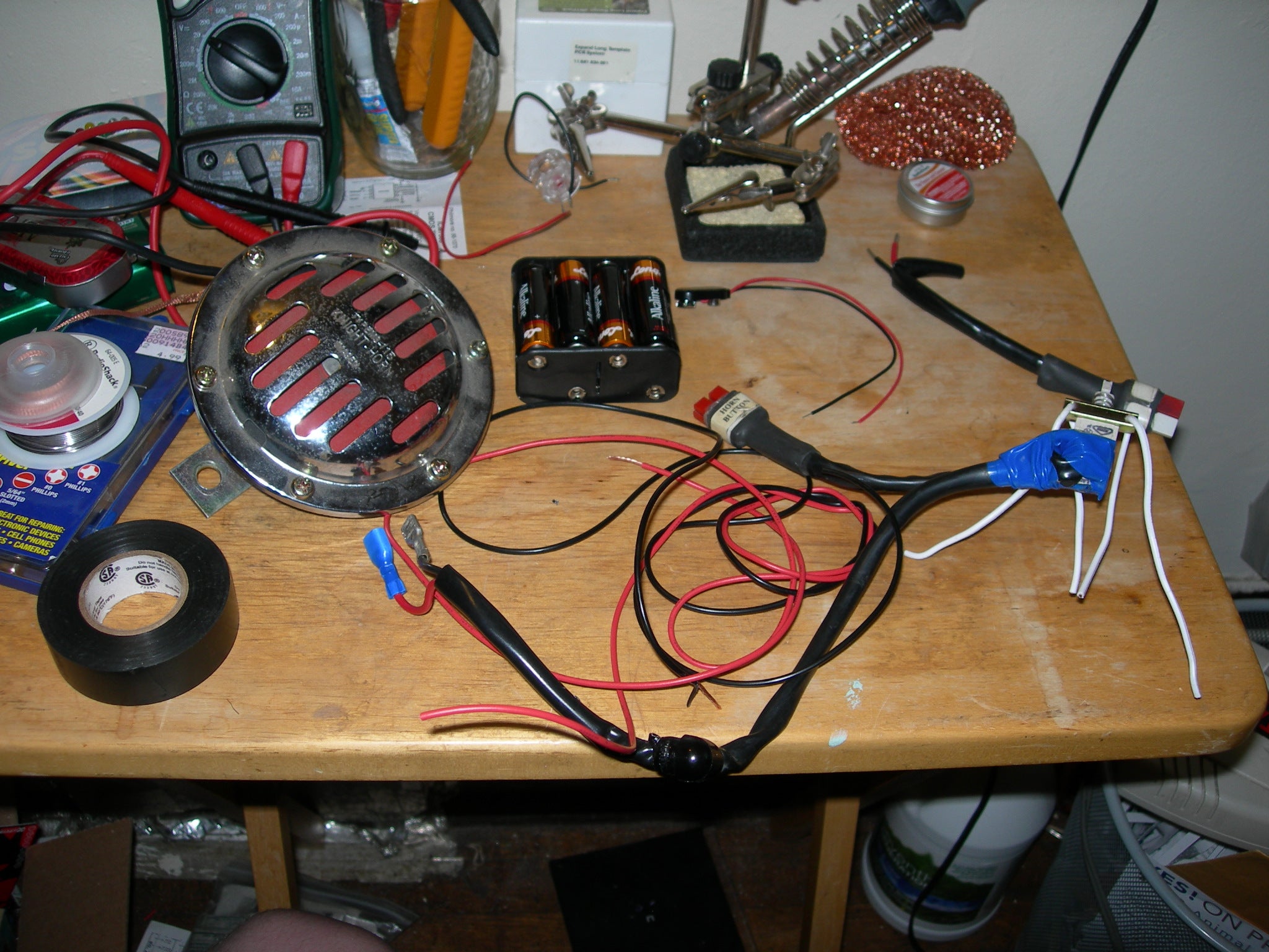 Putting a Car Horn on Your Bicycle! 6 Steps (with Pictures