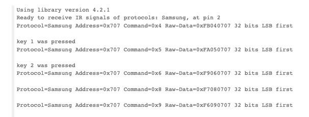 Find the Codes for the Signals From a TV Remote Control