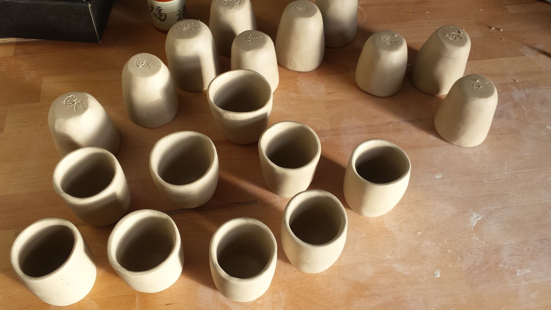 How to Make a Sake Cup Out of Clay 4 Steps (with Pictures