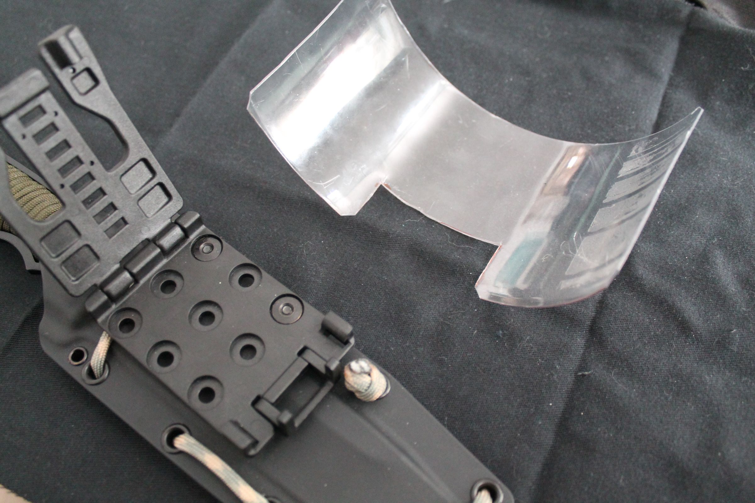 Recycled Peanut Butter Tactical Knife Drop