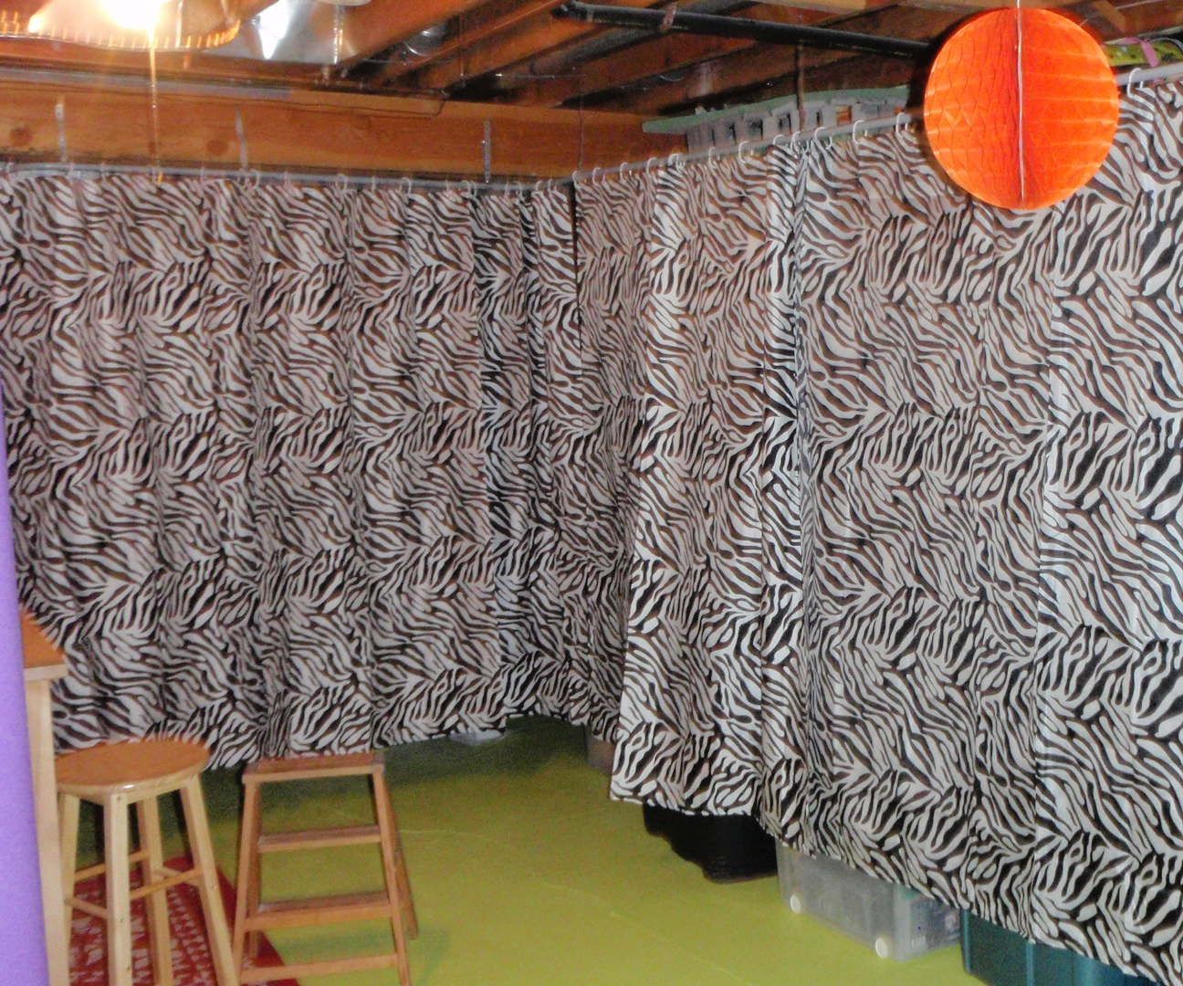 Cheap, stylish junk storage camouflage.