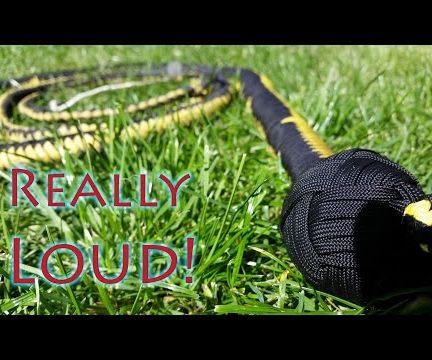 How to Make an 8ft Paracord Bullwhip