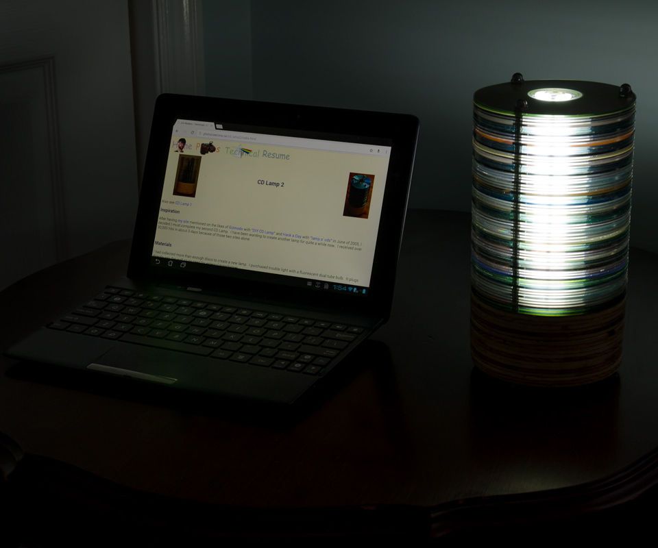 CD Lamp