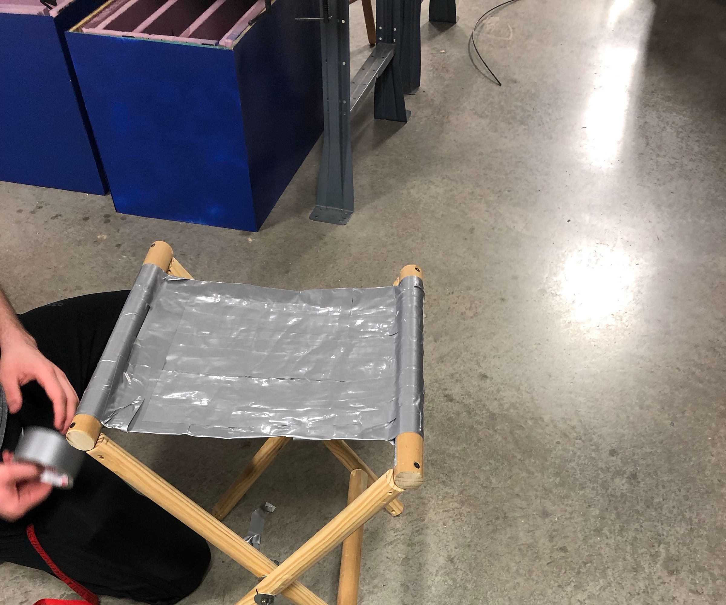 How to Build a Stool With Tape