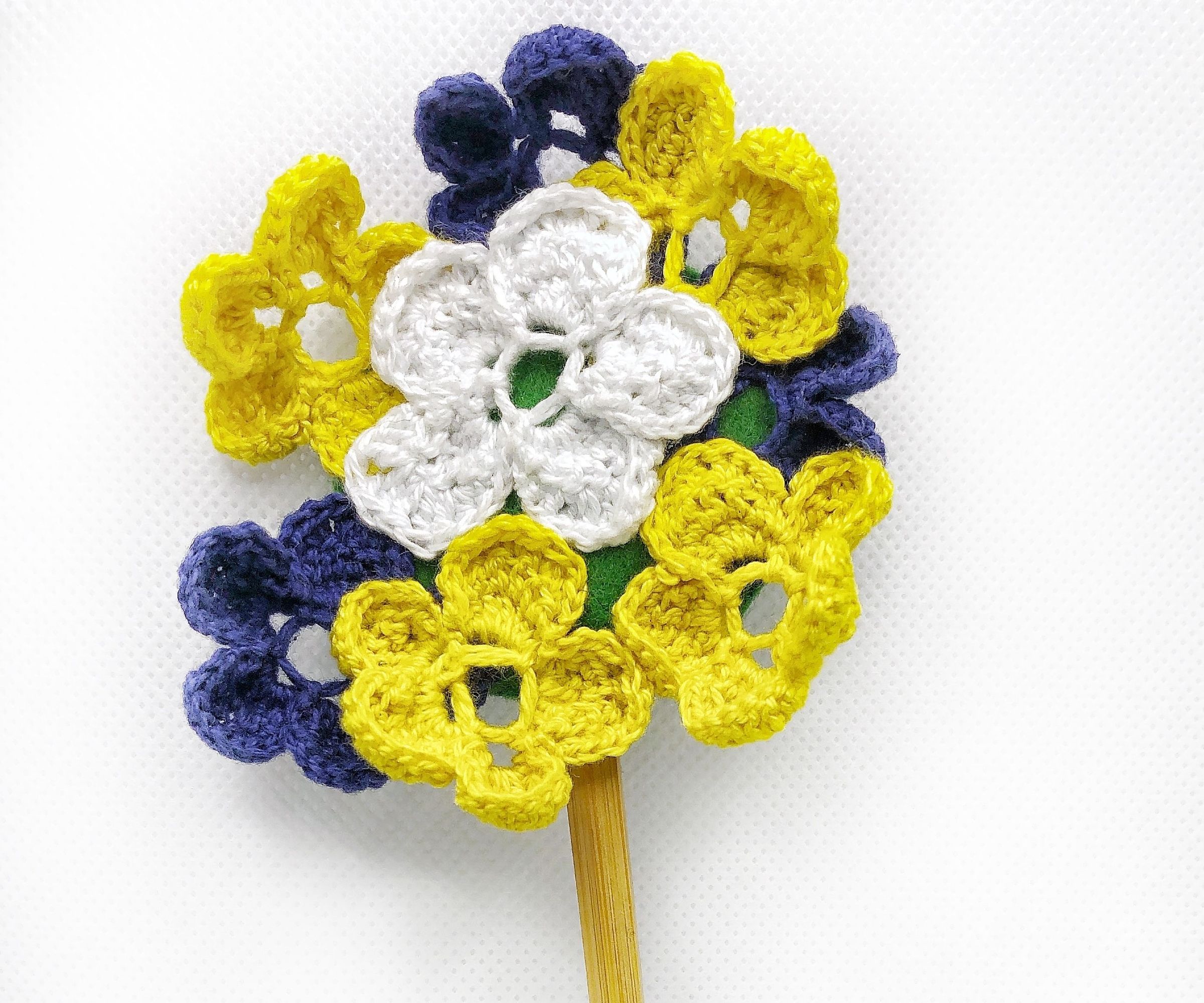 Irish Crochet Lace Kanzashi Hairpin À La Ascendance of a Bookworm