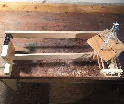 Camera Slider With Rotation, Wooden Prototype