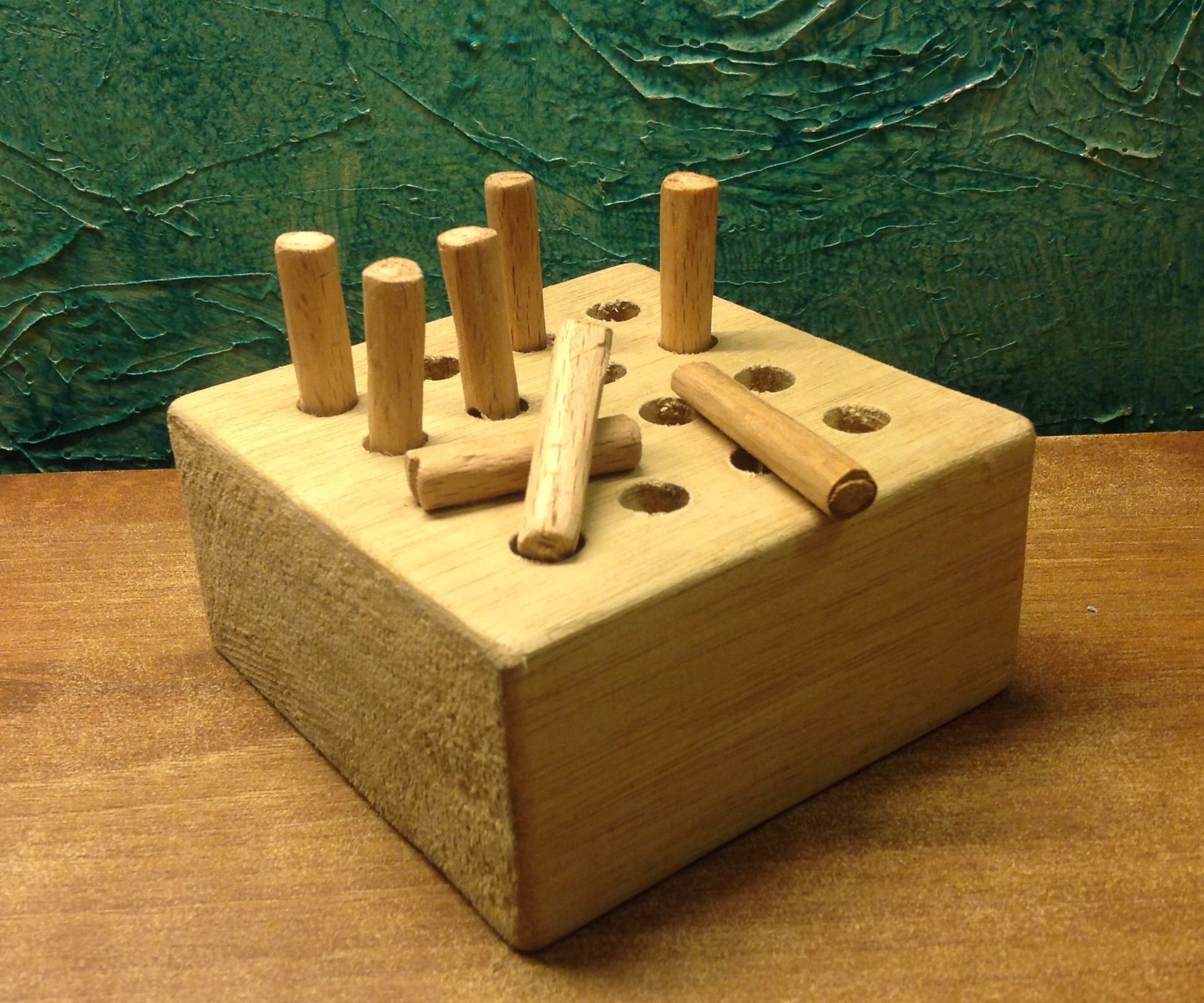 The Poles in Holes Puzzle