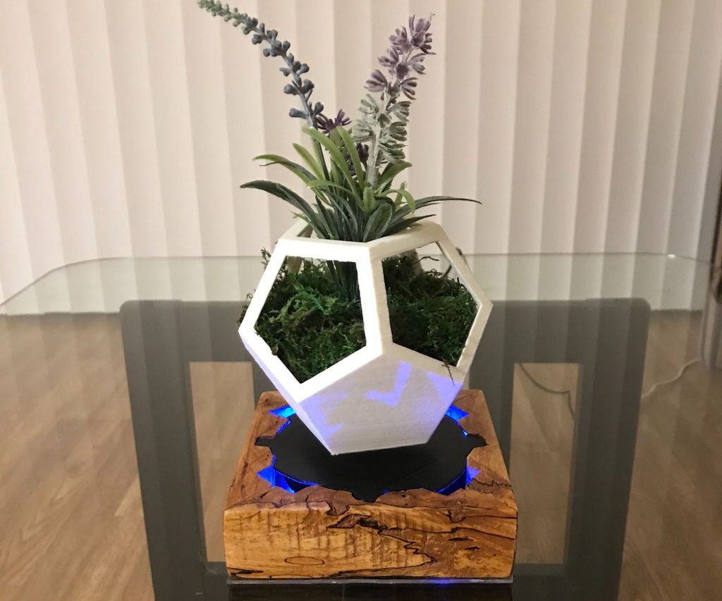 Levitating Flower Pot 4 Steps (with Pictures) Instructables