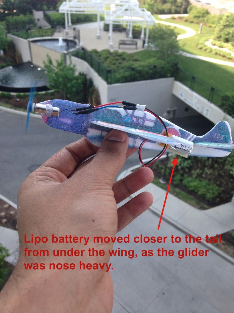 Simple Electric Powered Glider