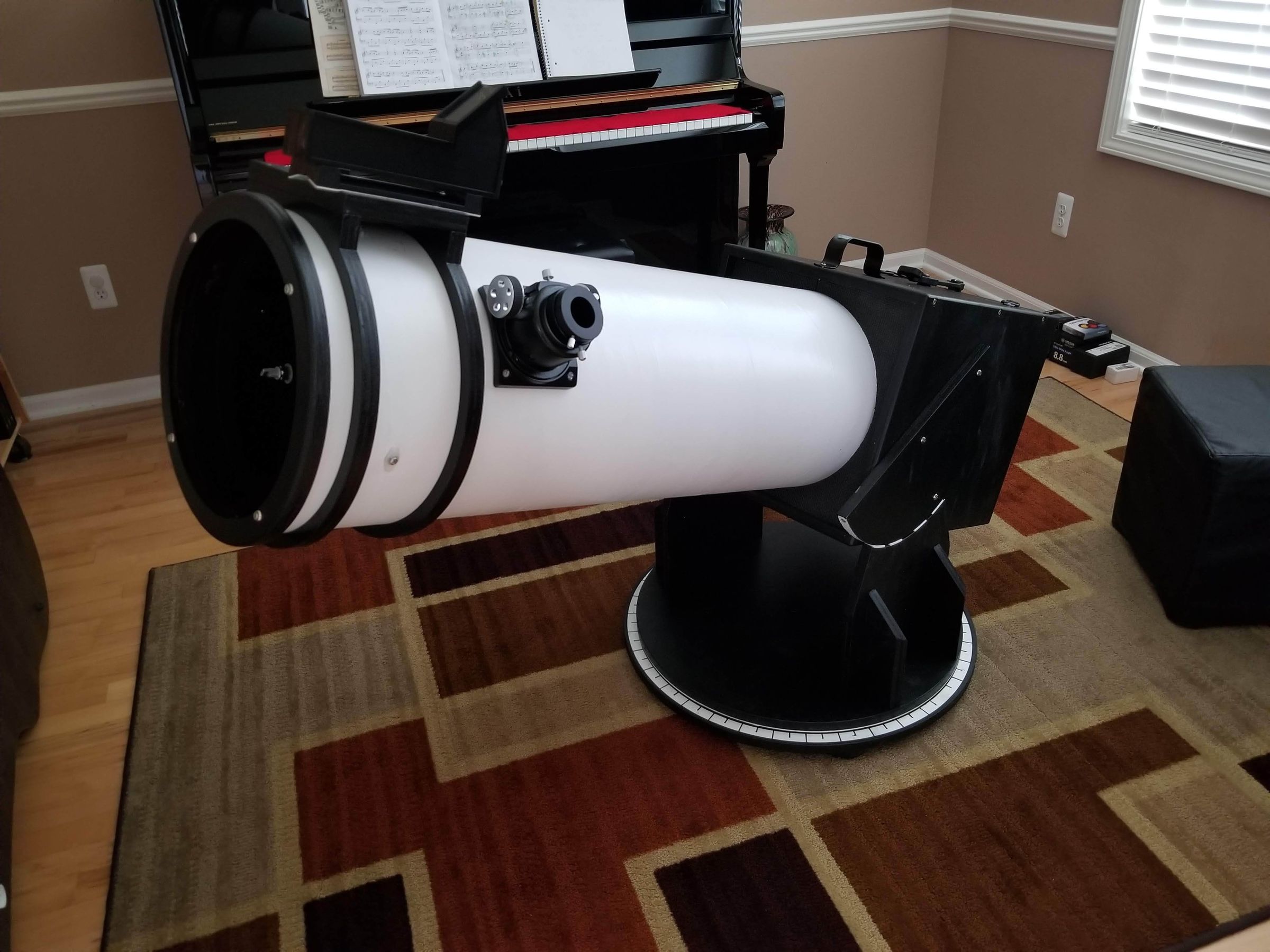 10inch Dobsonian Telescope 7 Steps (with Pictures) Instructables