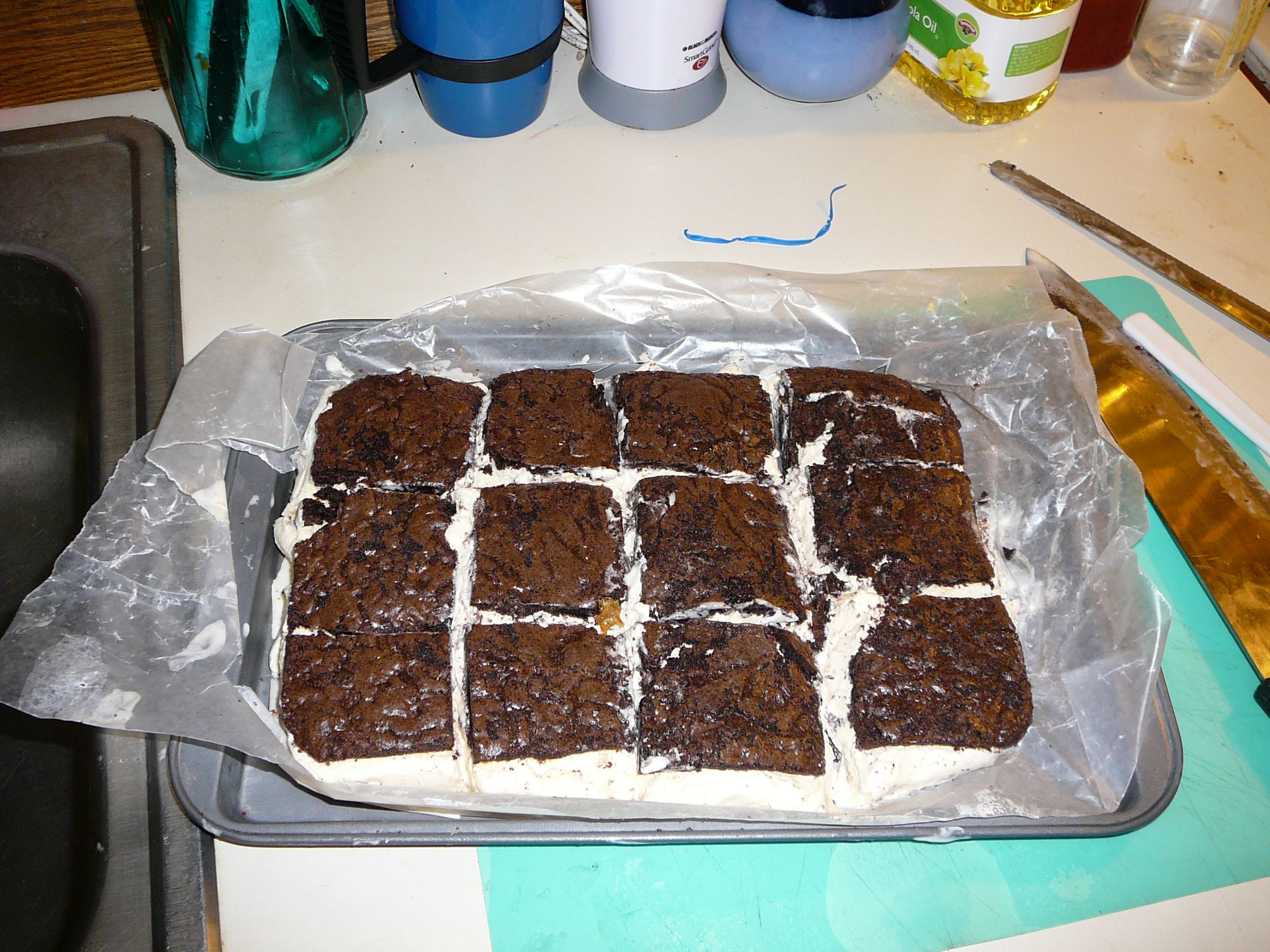 Brownie IceCream Bars