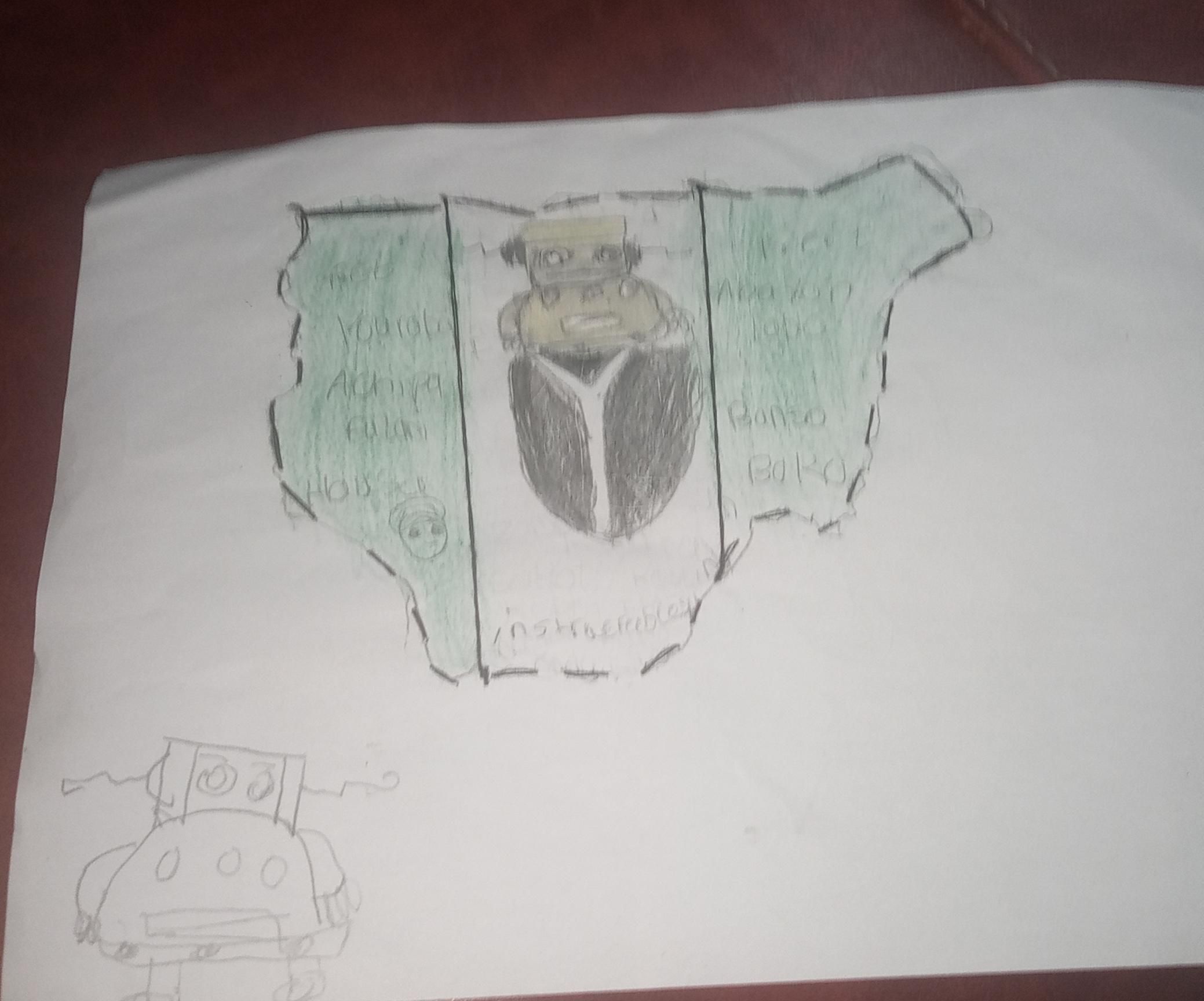 Making Nigeria Sown Coat of Arms Out of a Map
