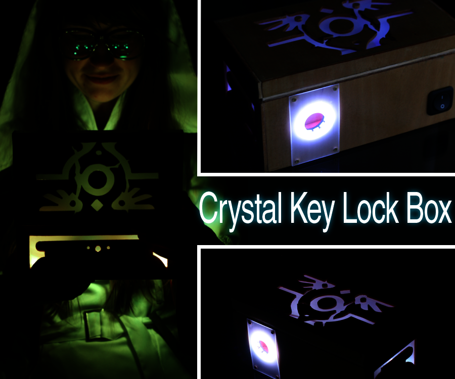 Crystal Key Lock Box