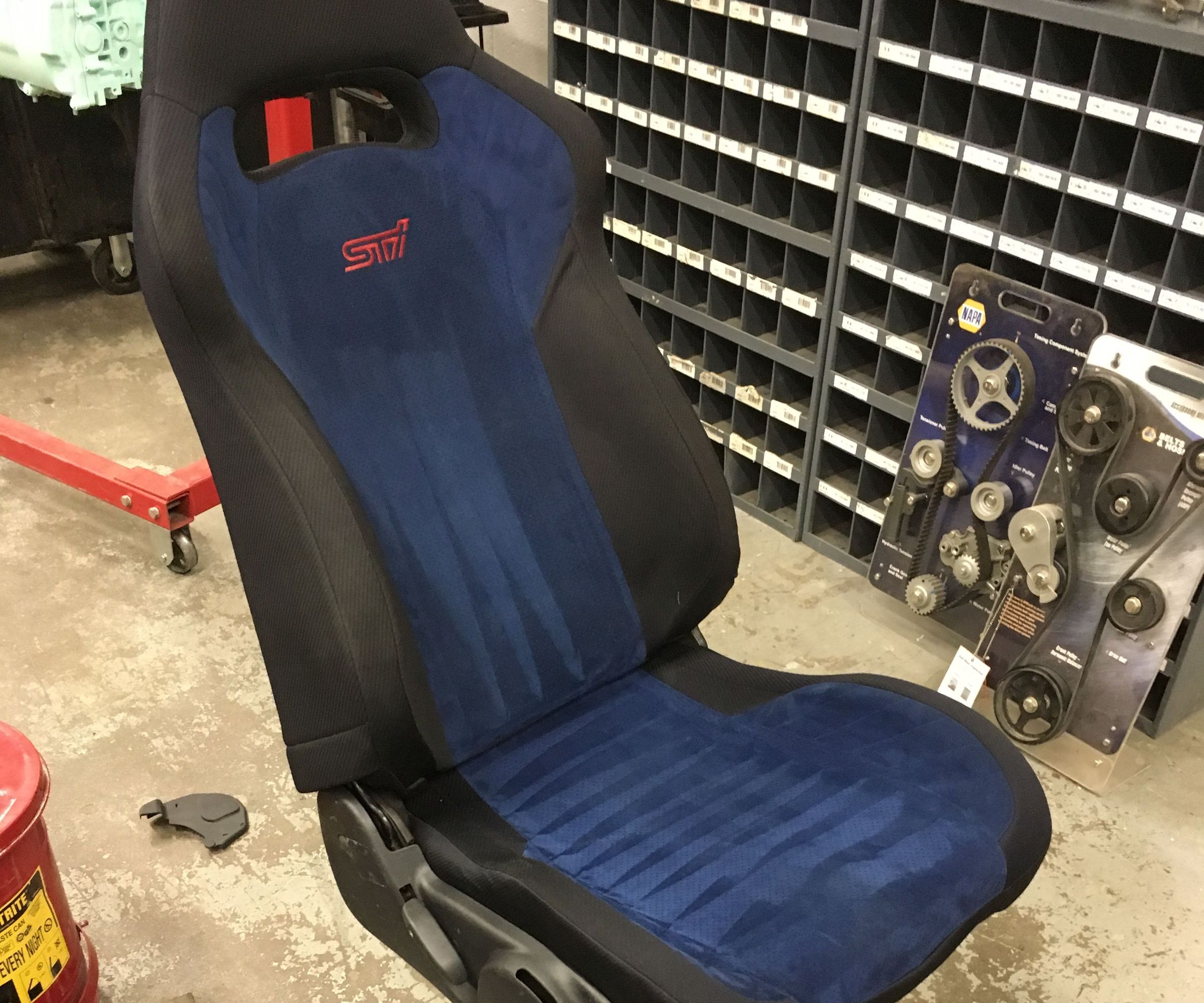 Alcantara Seat Repair