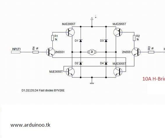 10A H-Bride Motor Driver.