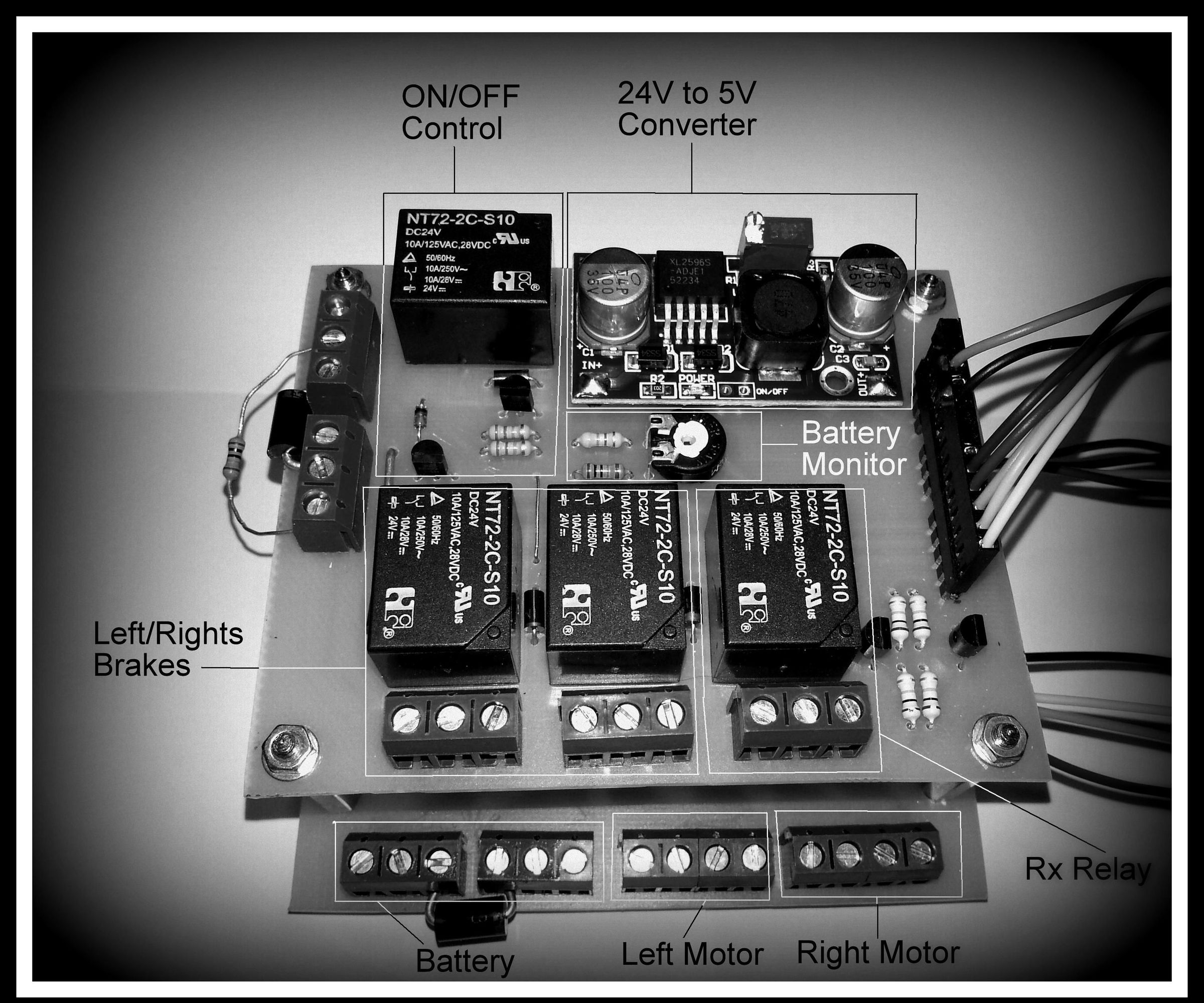 Electric Wheelchair Controller