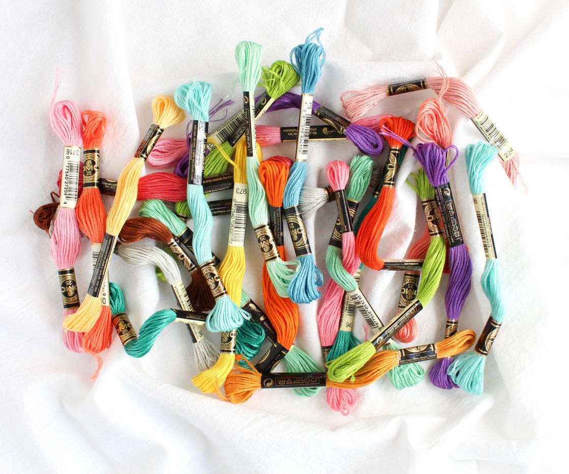 How to Choose Embroidery Floss and Fabric