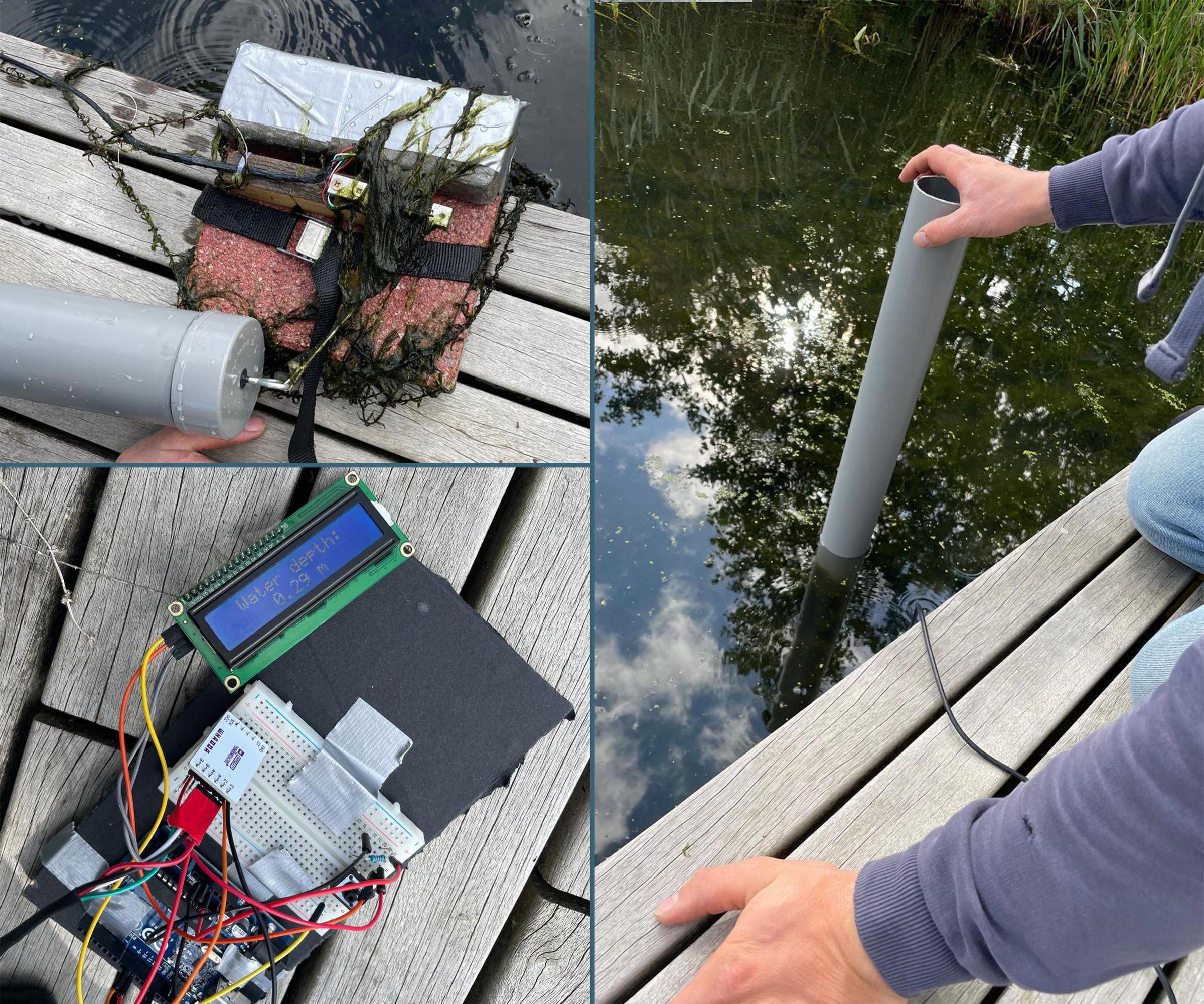 Water Depth Sensor Based on Archimedes' Principle
