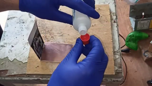 Applying Nail Polish Remover