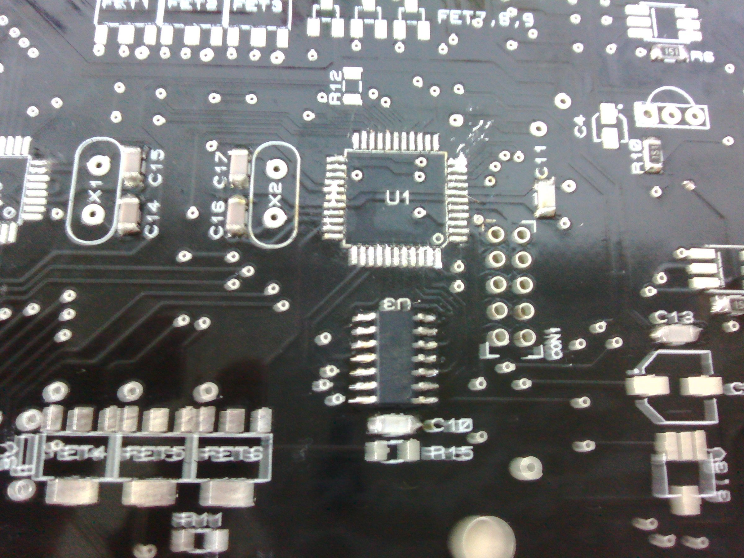 Desoldering Micro Processors 