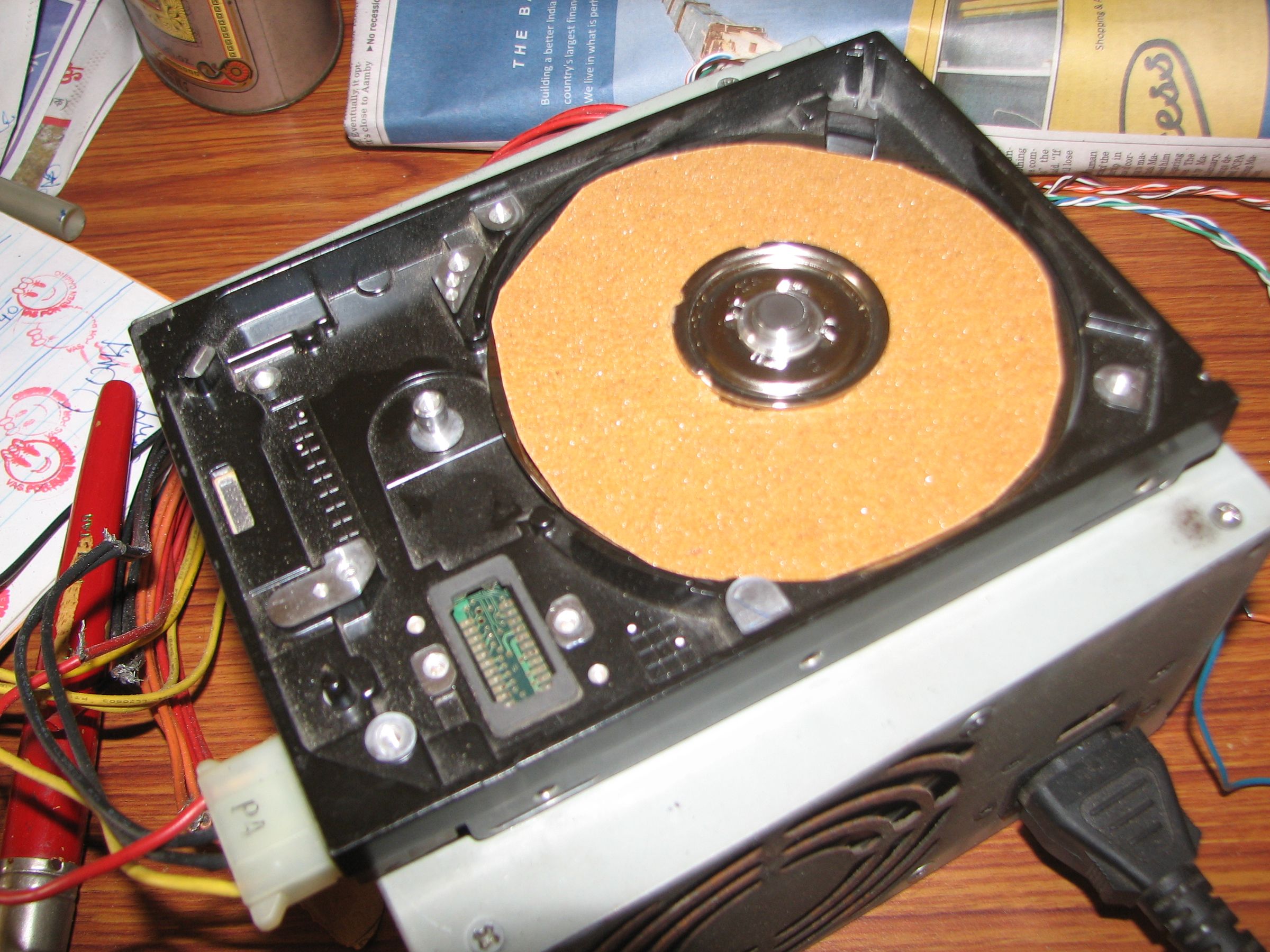 Recycled HDD Rotary Sander for 5 6 Steps (with Pictures) Instructables