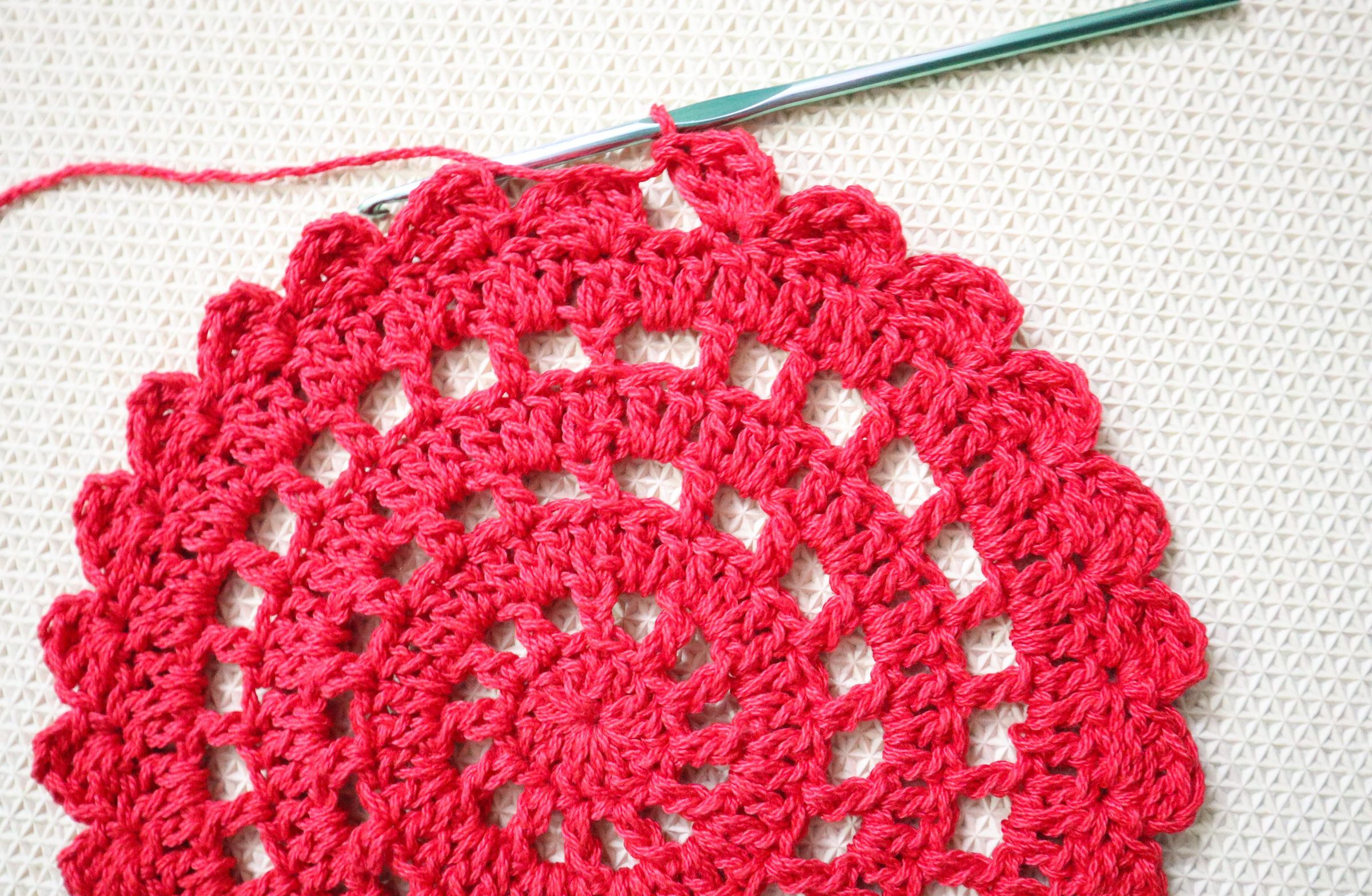 How to Make Easy Crochet Christmas Placemats 9 Steps (with Pictures