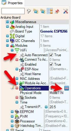 In Visuino Set OTA Programming Over the Air
