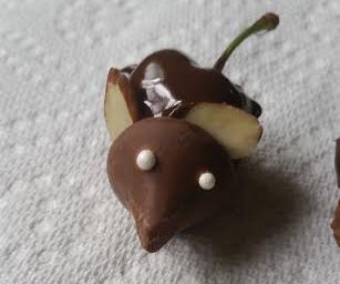 Chocolate Cherry Mouse Treats