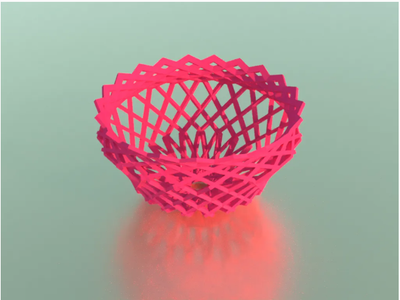 How to Design a Fruit Basket Using 3D CAD Software
