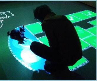 Dogscotch - a Hopscotch Game for Dogs and Humans