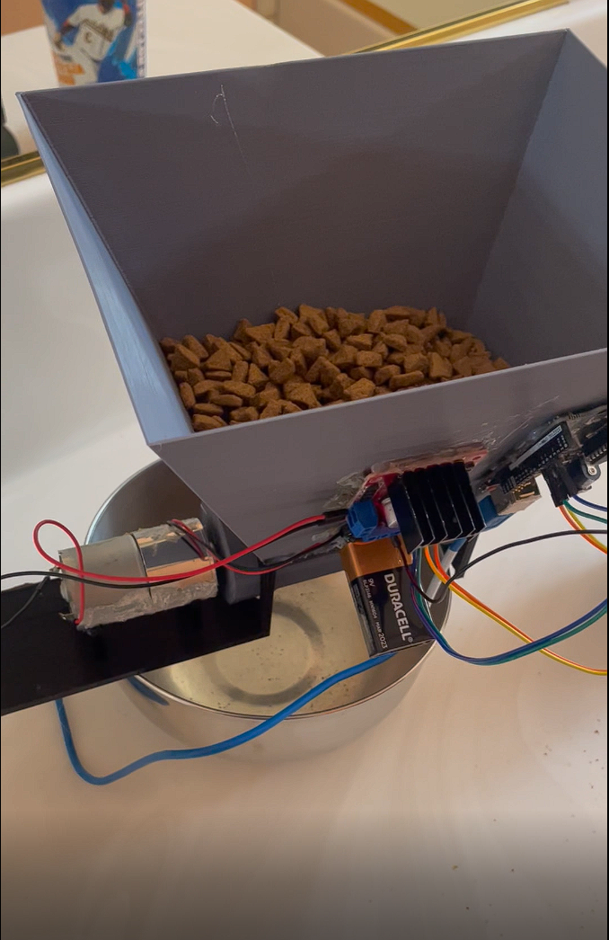 Automatic Pet Feeder : 10 Steps Circuit Diagram