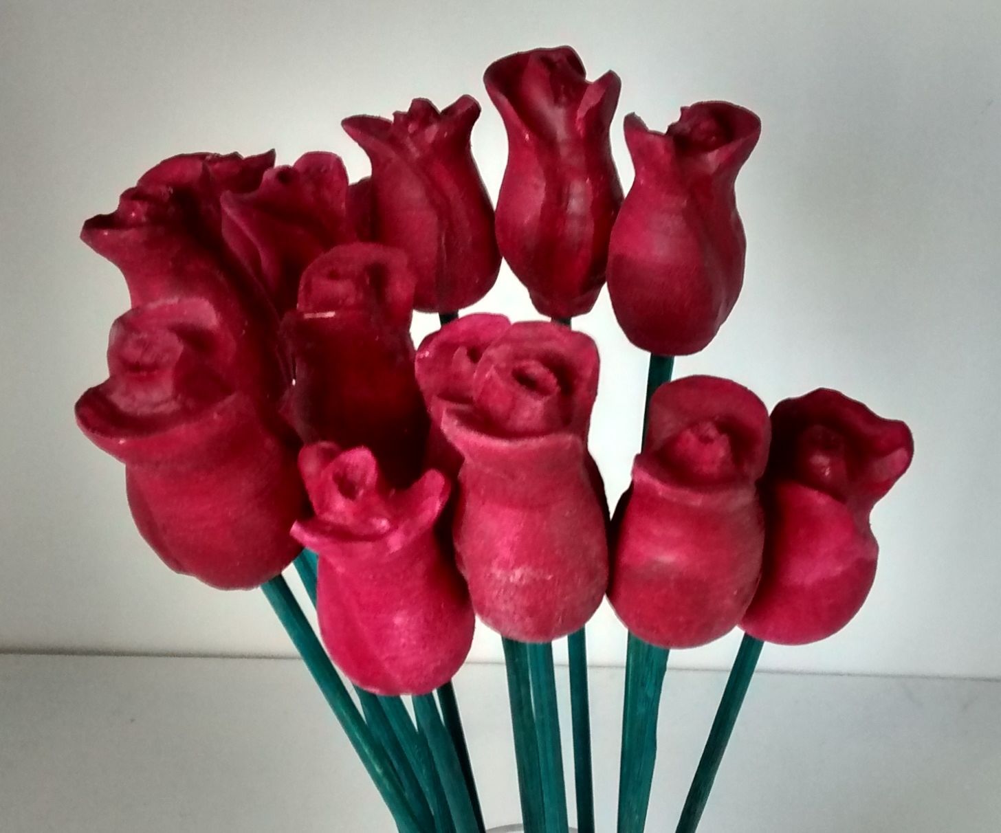 Wooden Valentines / Mothers Day Roses Made From a Branch